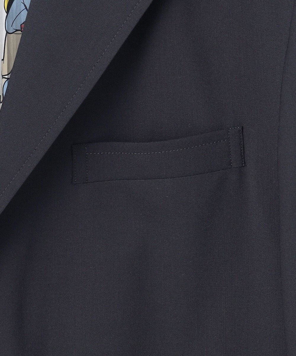 J.PRESS MEN 【AaronChang】【UNISEX】ウールポリエステル トロピカル ブレザー / バギーフィット 