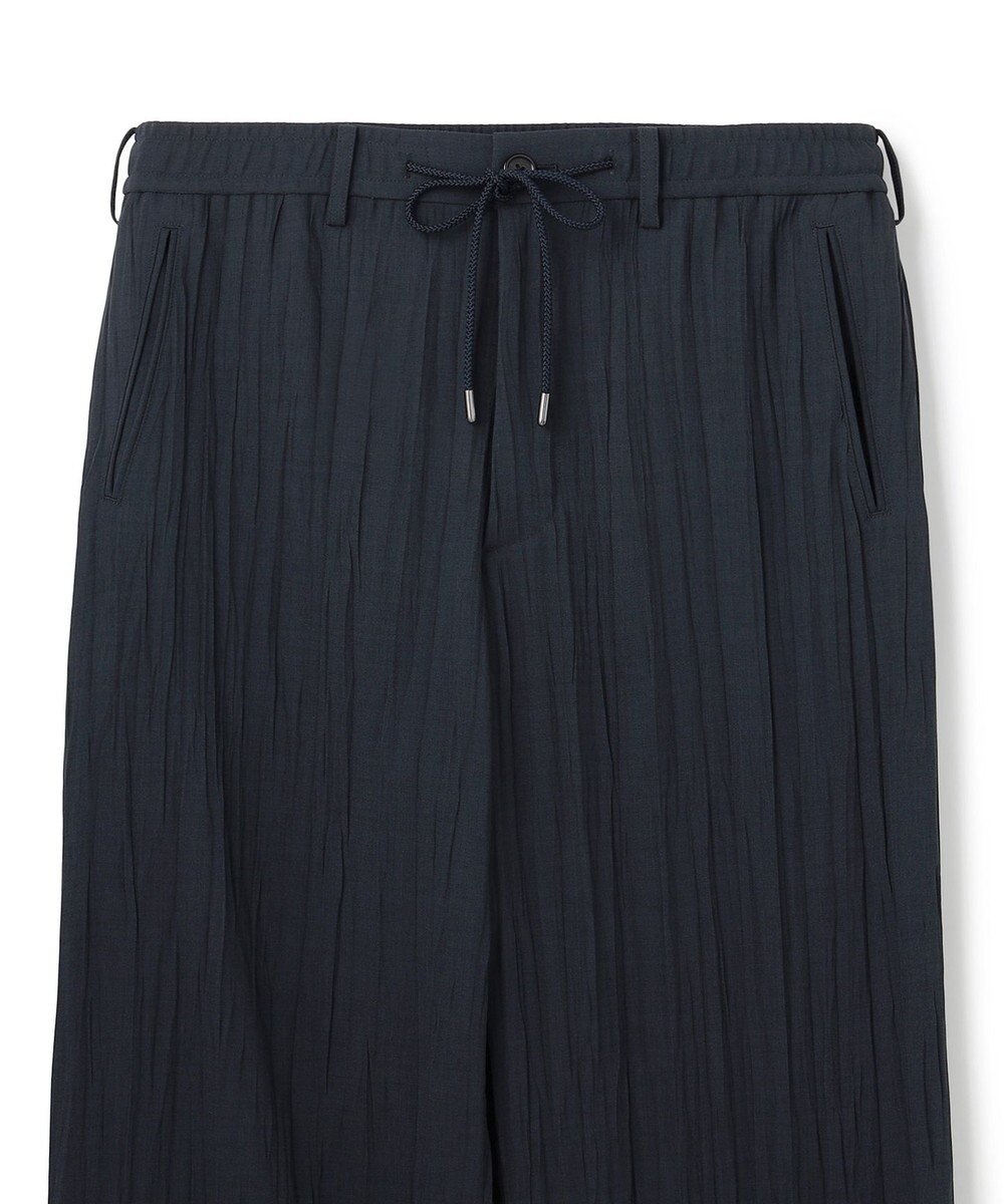JOSEPH HOMME 【HIGH GRADE LINE】フォグプリーツストレッチ　ドロスト付ワイドストレートパンツ / HARRY CONVERTIBLE 