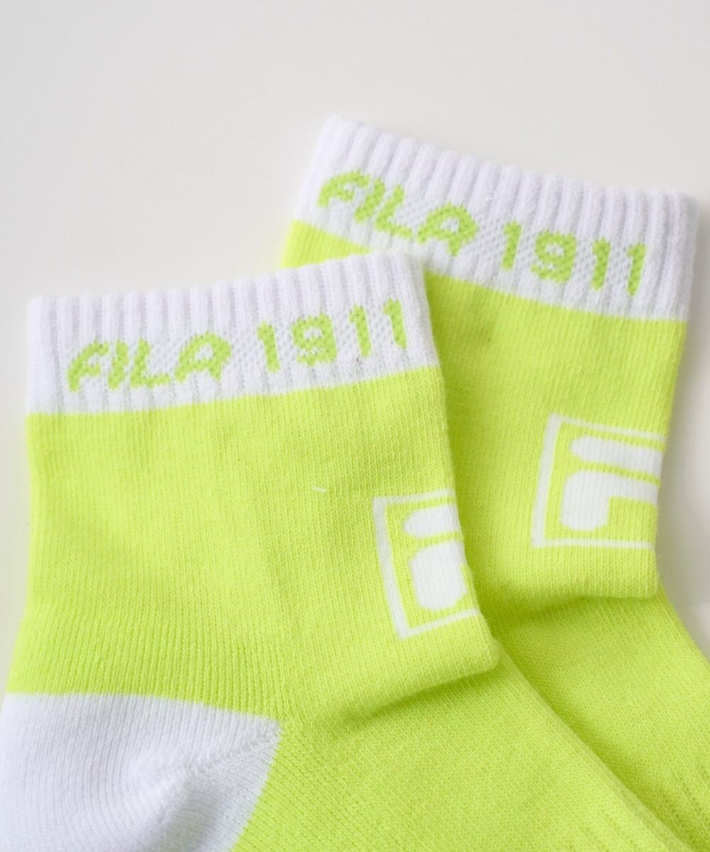 FILA GOLF／marie claire 【FILA GOLF】 パイル編みアンクルソックス 