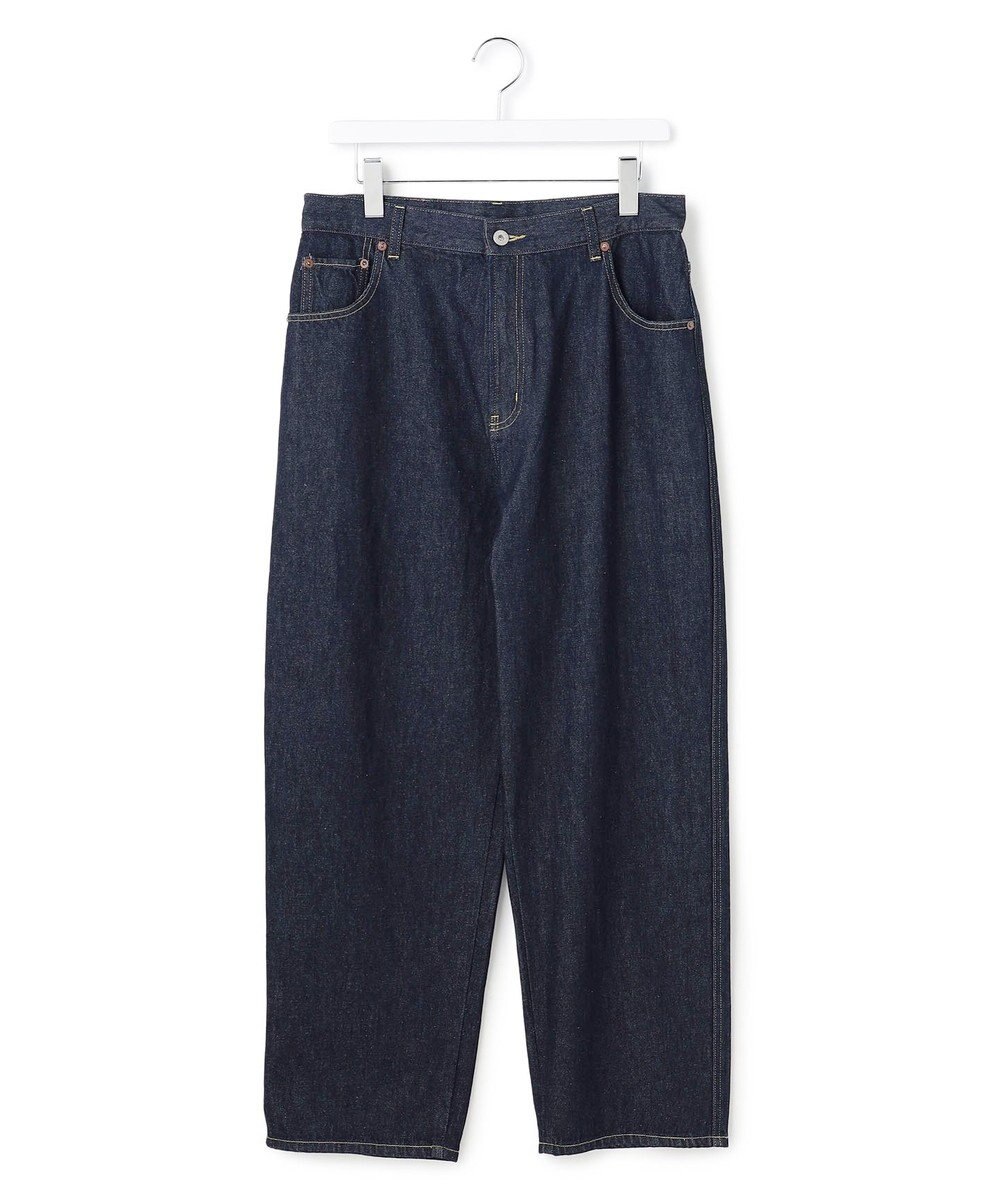 J.PRESS YORK STREET 【UNISEX】ライトオンス ワイドデニムパンツ 
