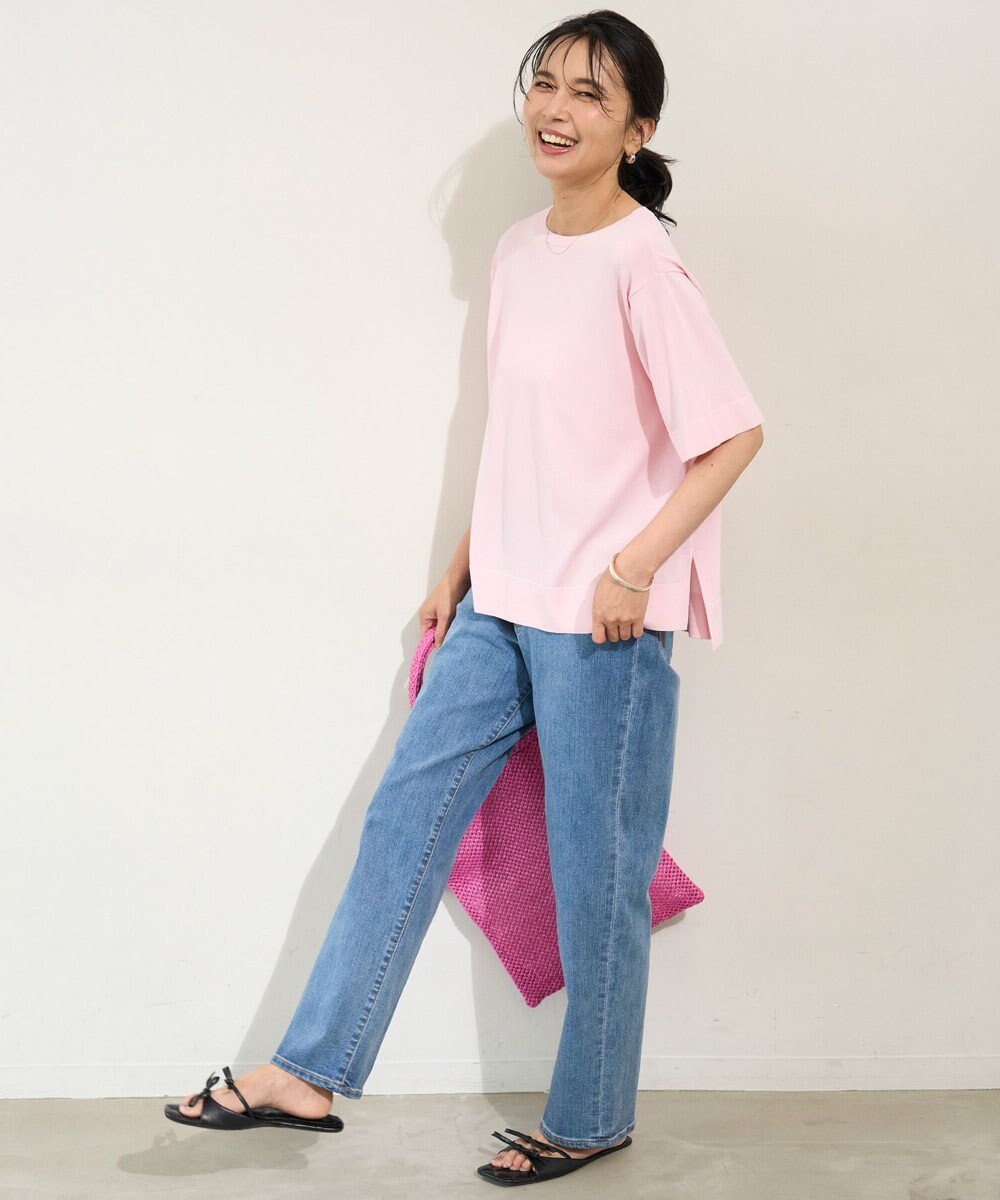 UNFILO 【UNFILO DENIM】撥水ストレッチ テーパードデニム 