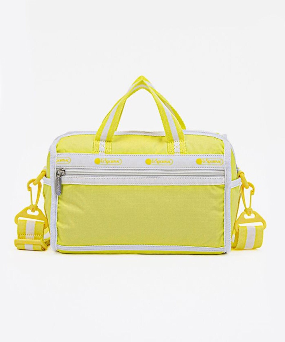 LeSportsac MINI DUFFEL CROSSBODY/スペクテイターライムライト 