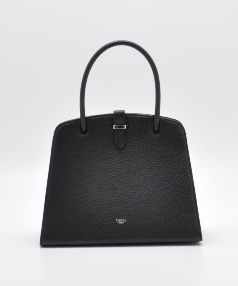 blancle シュリンクレザー ワンハンドルフォーマルバッグ 