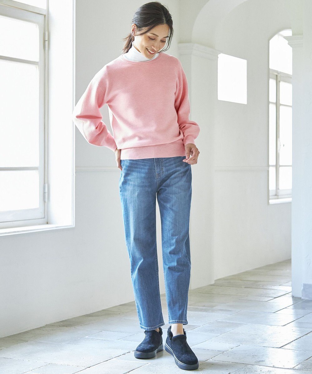 ANY 【洗濯機可能/8色展開】ハッピーカラーニット 