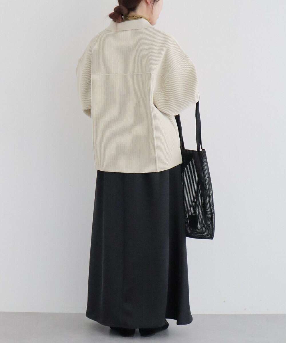 CRAFT STANDARD BOUTIQUE akha.ストライプメッシュトートバッグ 