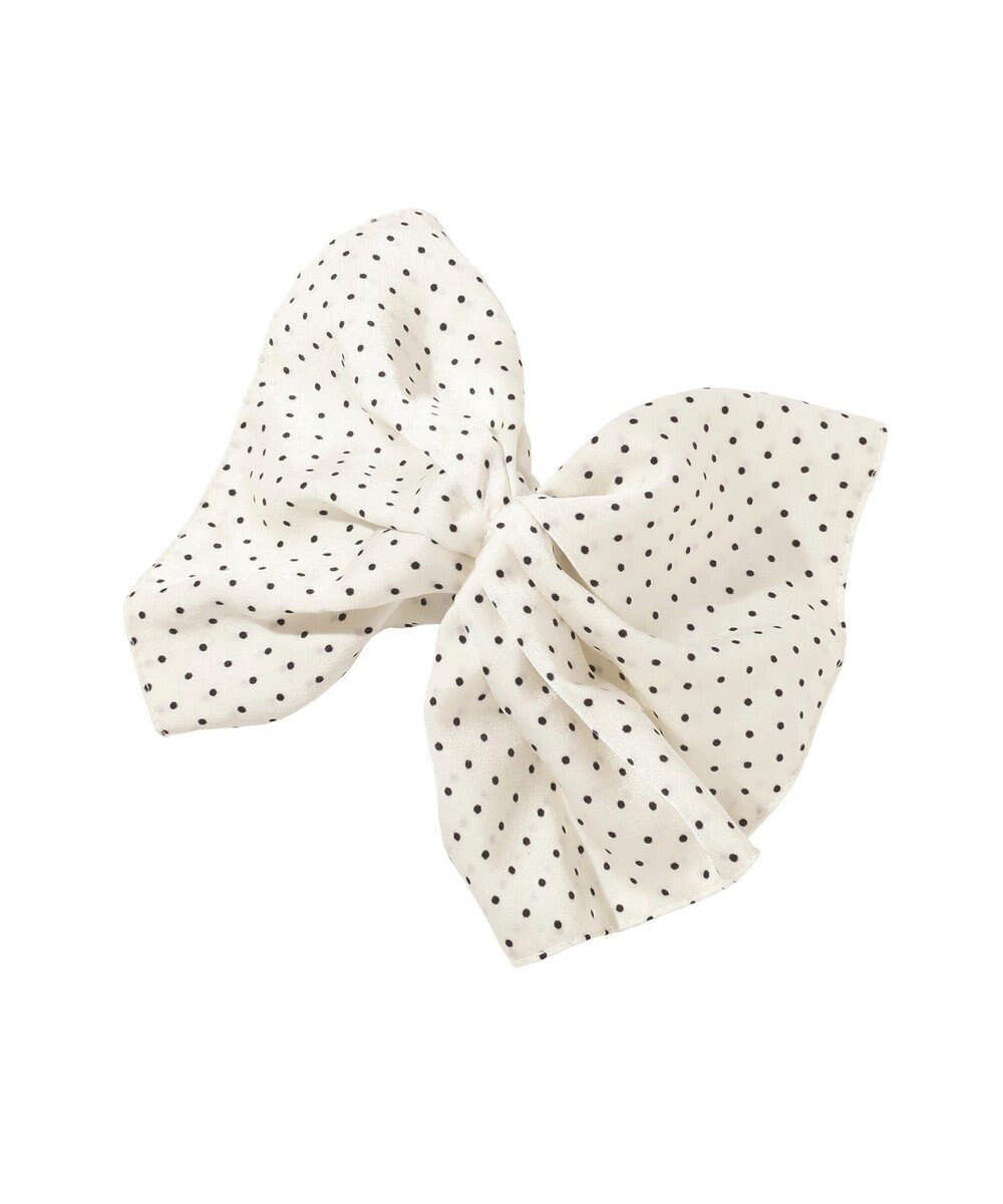 earth music&ecology ドット２段フリルバンス 