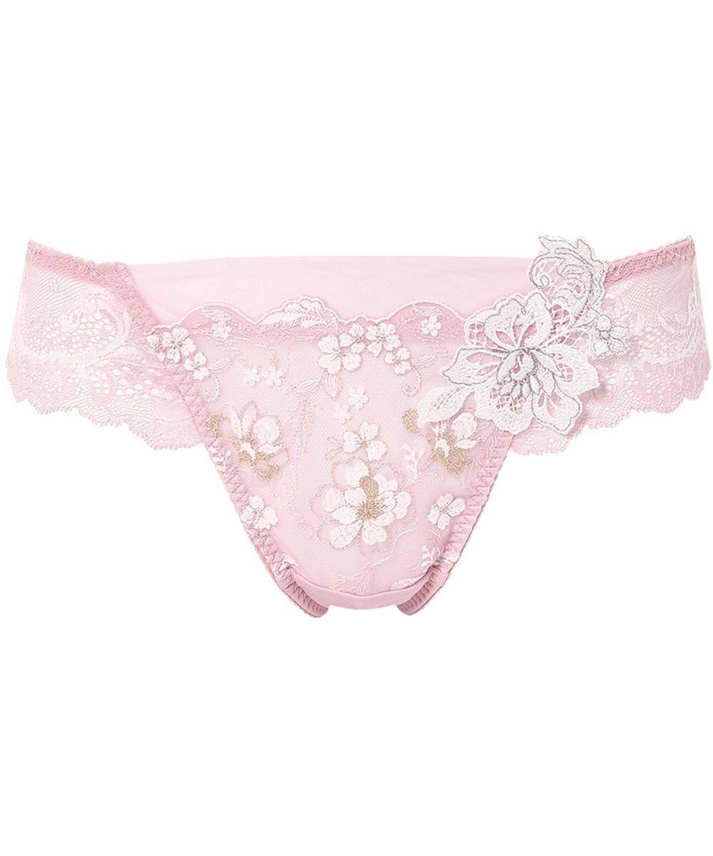 Wing Tバックショーツ Wing Lesiage PB4010とペア 【後ろ姿きれいブラ】 はきこみ丈あさめ PF4012 ウイング／ワコール 