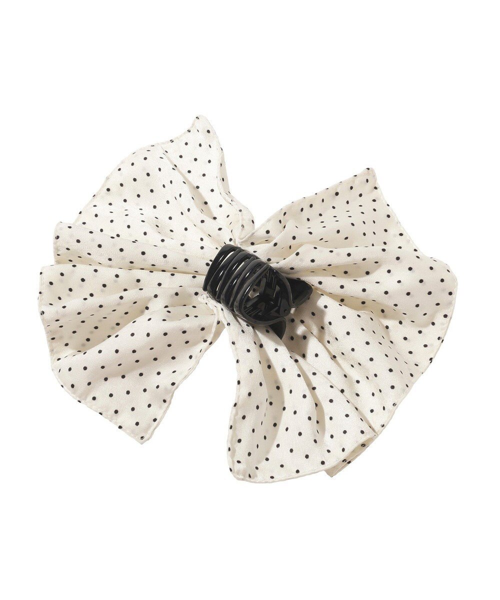 earth music&ecology ドット２段フリルバンス 