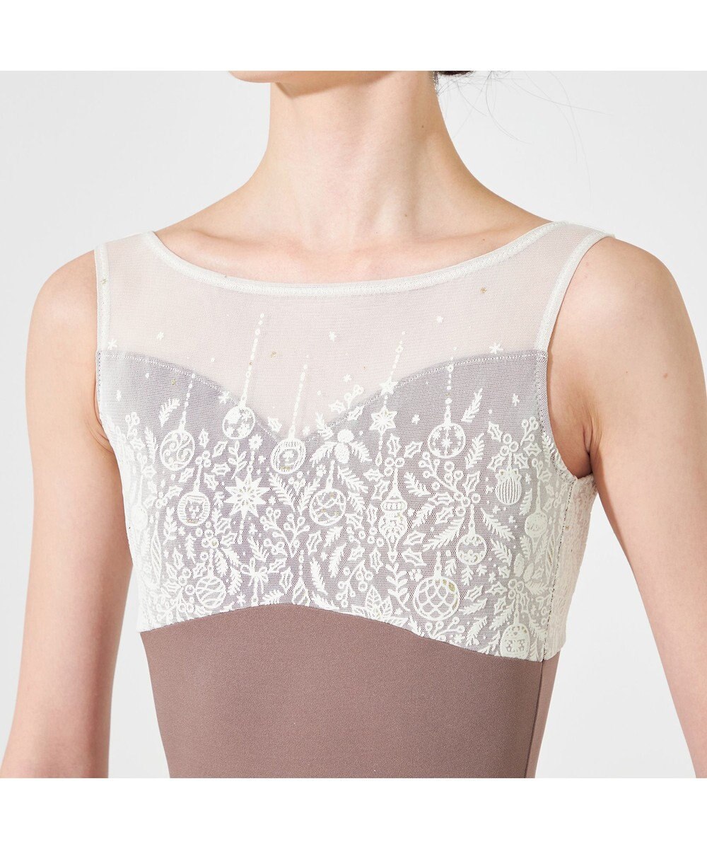 Chacott ◎【Nela ライン】ジュニア ノースリーブレオタード 