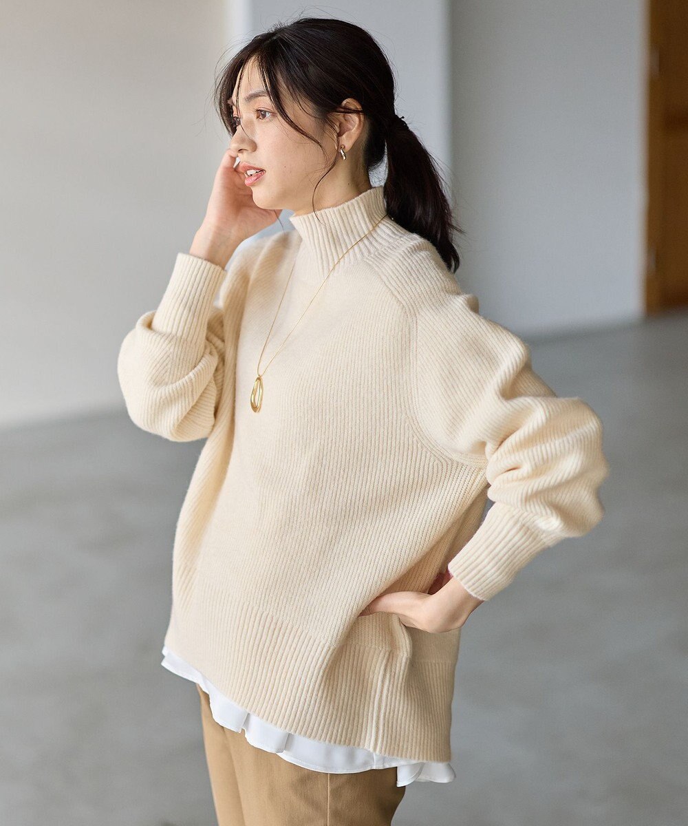 ANY 【LEE掲載】ハイネックウィンターニット 