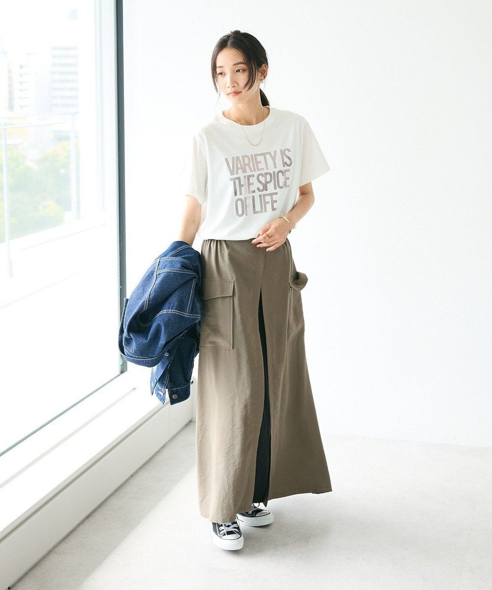 CRAFT STANDARD BOUTIQUE アソートロゴプリント半袖プルオーバー 