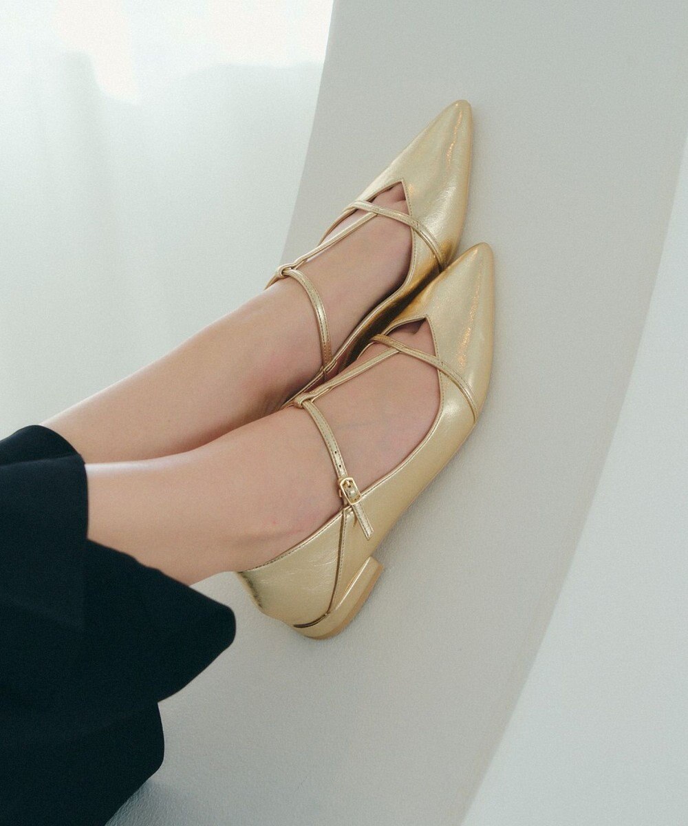 YECCA VECCA メリージェーンTストラップパンプス 