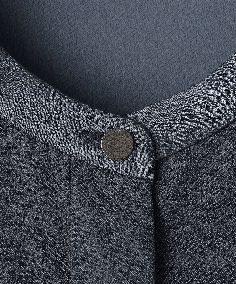 ICB 【先行予約】 FluidBackSatin シャツワンピース 