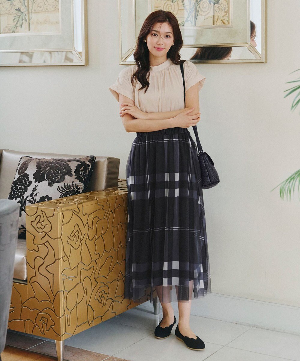 Tiaclasse 【2点セット】編み込み風ショルダーバッグ＋ショルダーポーチ付き 