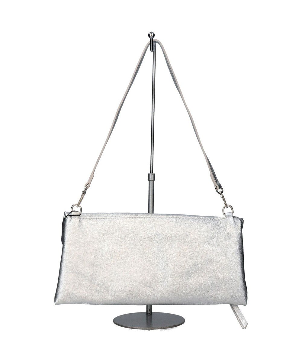 INTER-CHAUSSURES 【ANDREA CARDONE】レザーワイドサコッシュ 