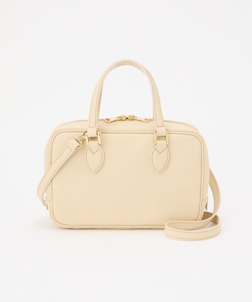 russet 【2025AW新作】シュリンクレザー2WAYミニボストンバッグ(CE-1581) 