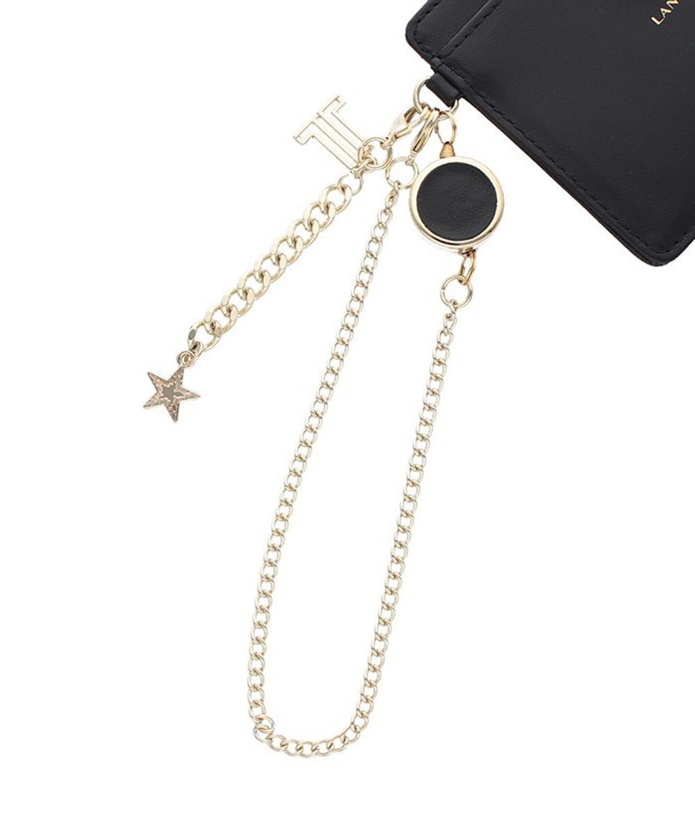 LANVIN en Bleu ルナ リール付きパスケース 