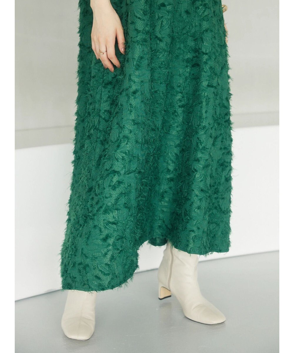 Green Parks armonia．フェザージャガードキャミワンピース 