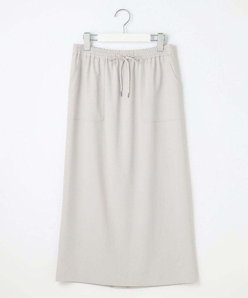 J.PRESS LADIES L 【WEB限定カラーあり・洗える・接触冷感・吸水速乾】Lightジョーゼット ナロー スカート 