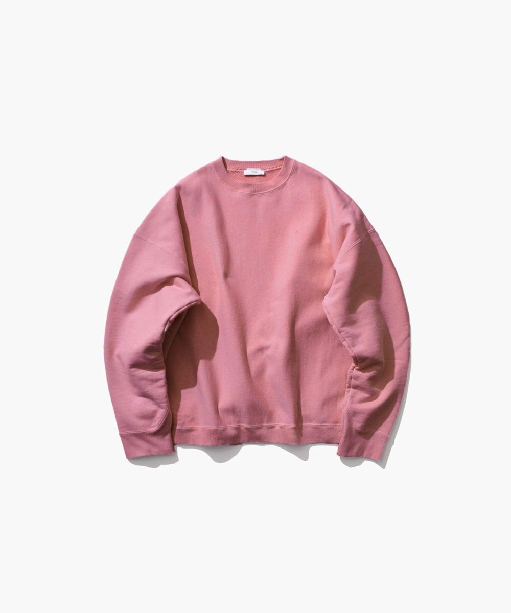 ATON NATURAL DYED URAKE | オーバーサイズスウェットシャツ - UNISEX 