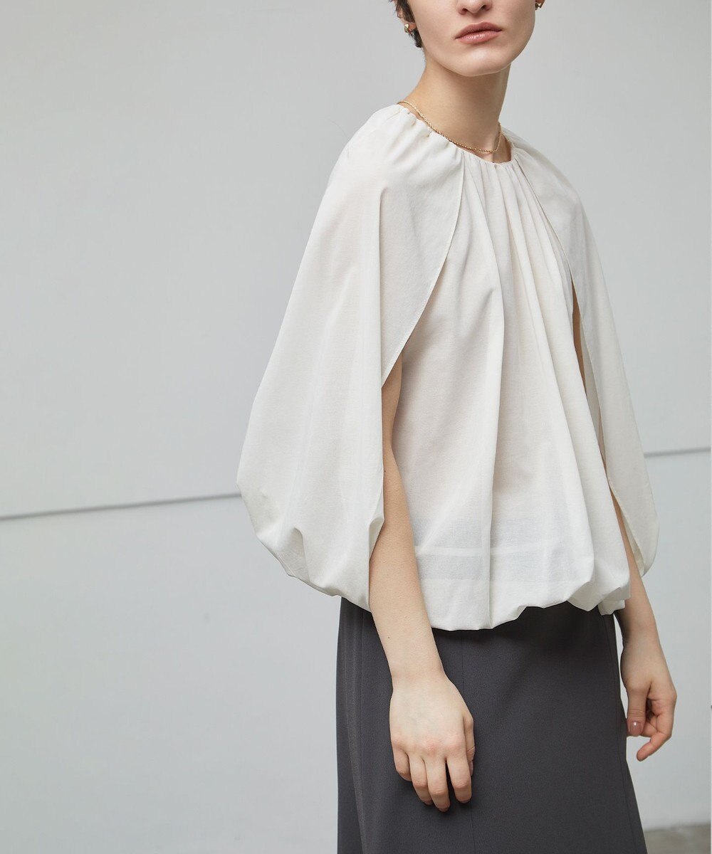 BEIGE， 【洗える】BAC / バルーンシルエットブラウス 
