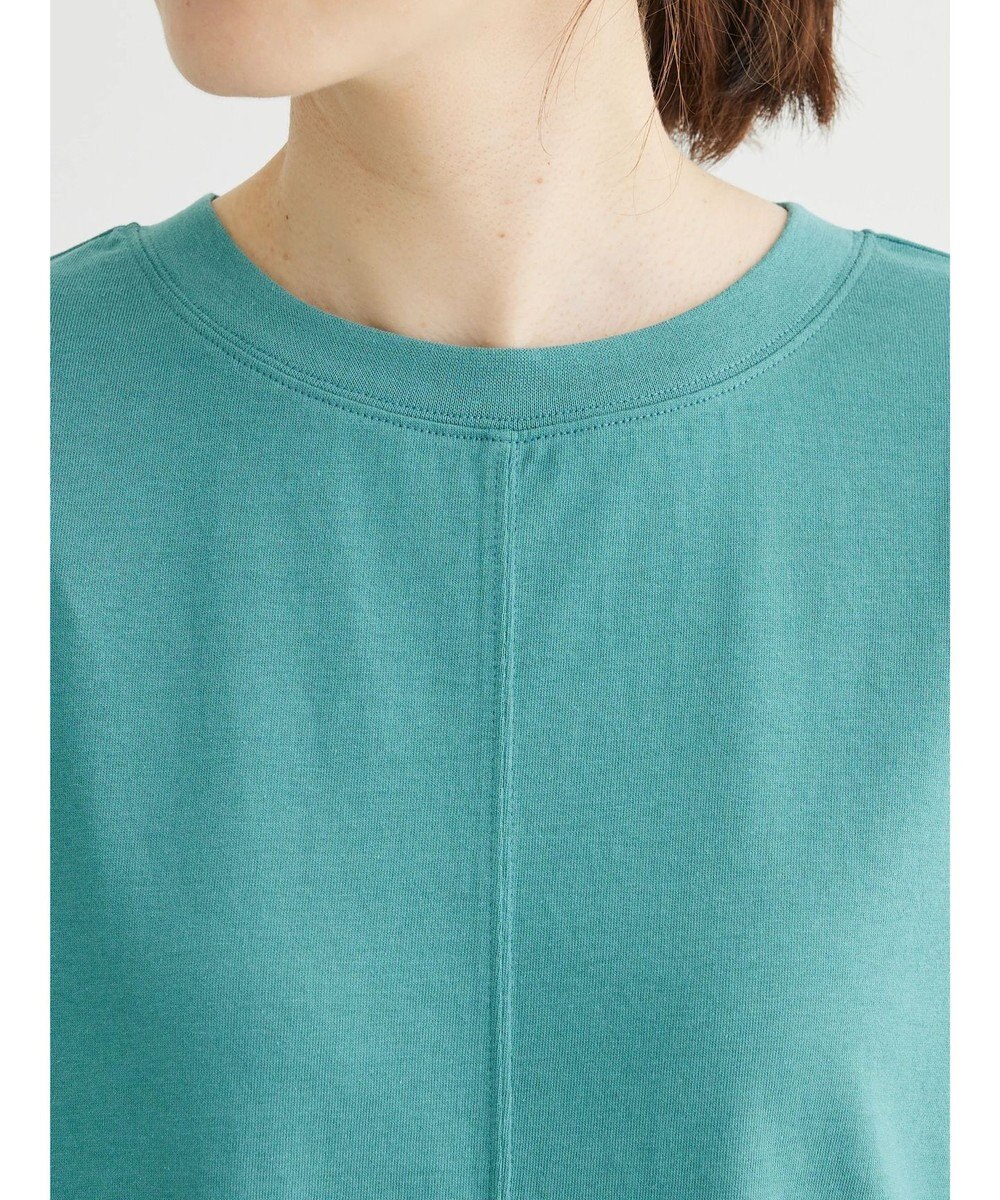 Green Parks 接触冷感裾リブＴシャツ 