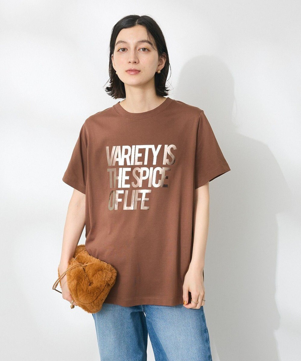 CRAFT STANDARD BOUTIQUE アソートロゴプリント半袖プルオーバー 