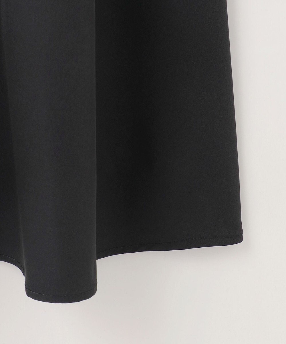 Feroux 【洗える】ニットドッキング ボウタイワンピース 