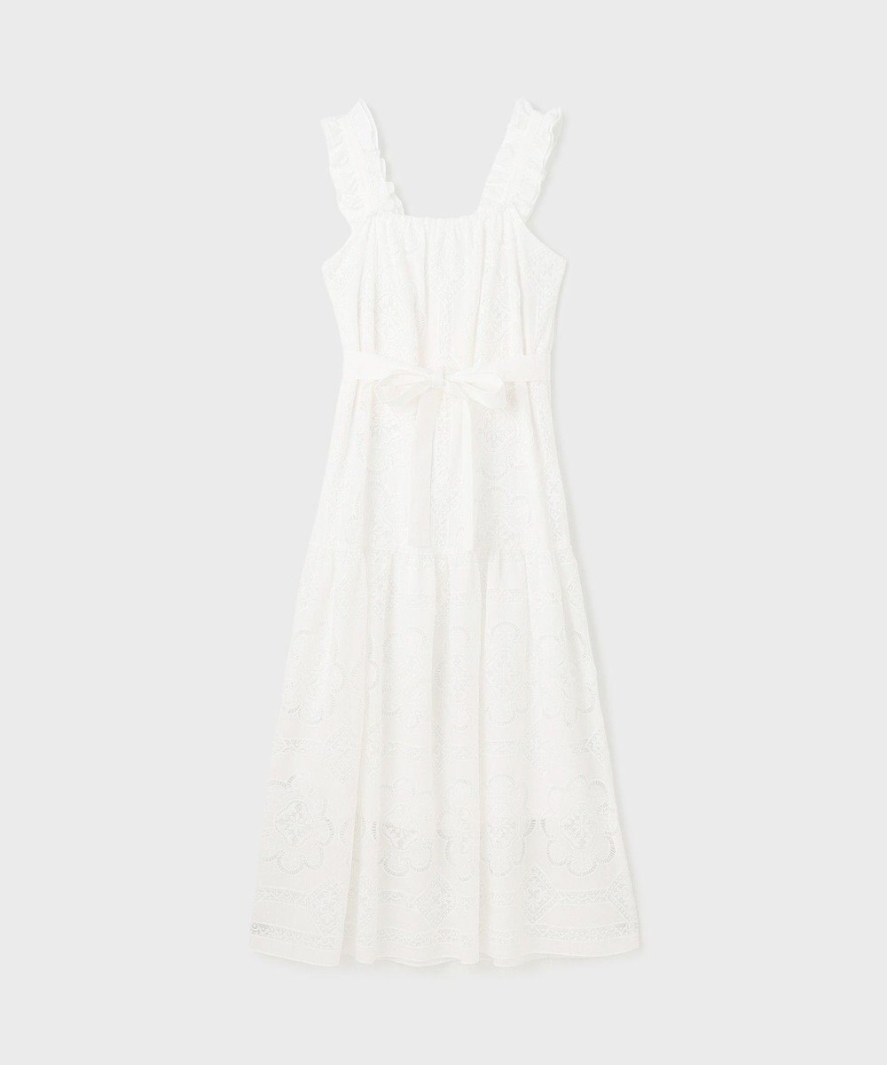 GRACE CONTINENTAL カットワーク刺繍ワンピース 
