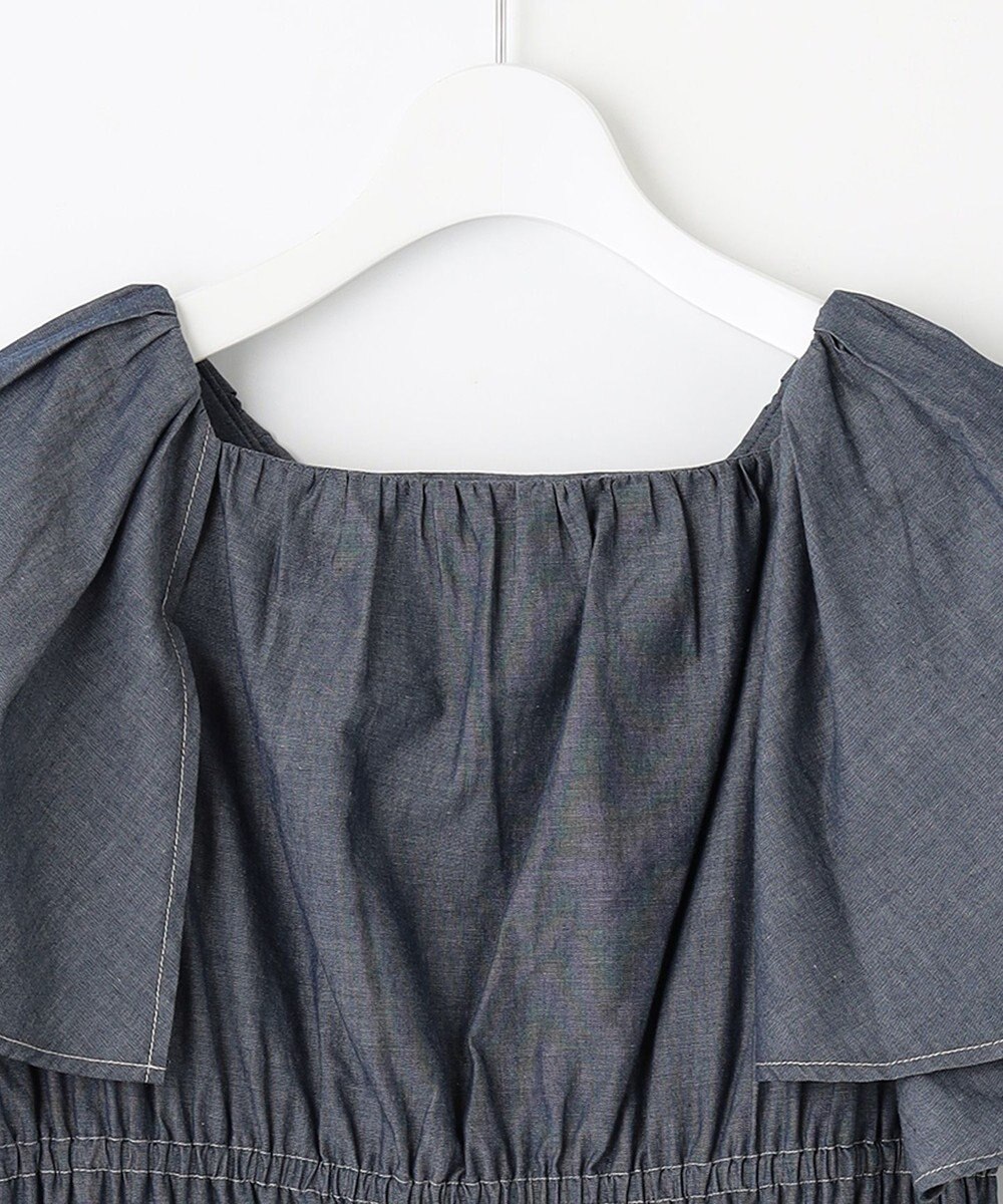 Feroux 【洗える】ラッフル ワンピース 