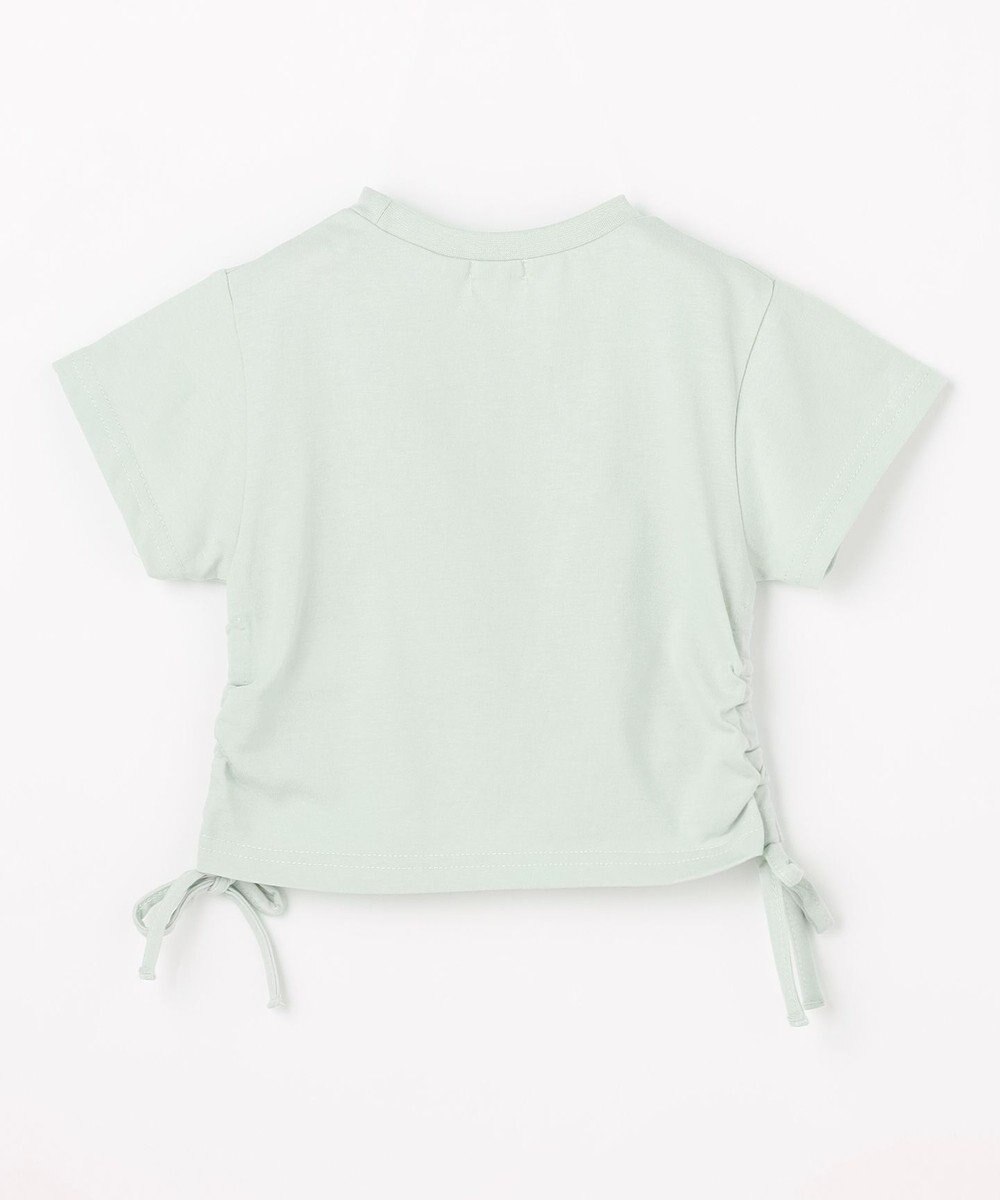 ANY KIDS 【洗濯機可能】ドロスト 裾リボンTシャツ 