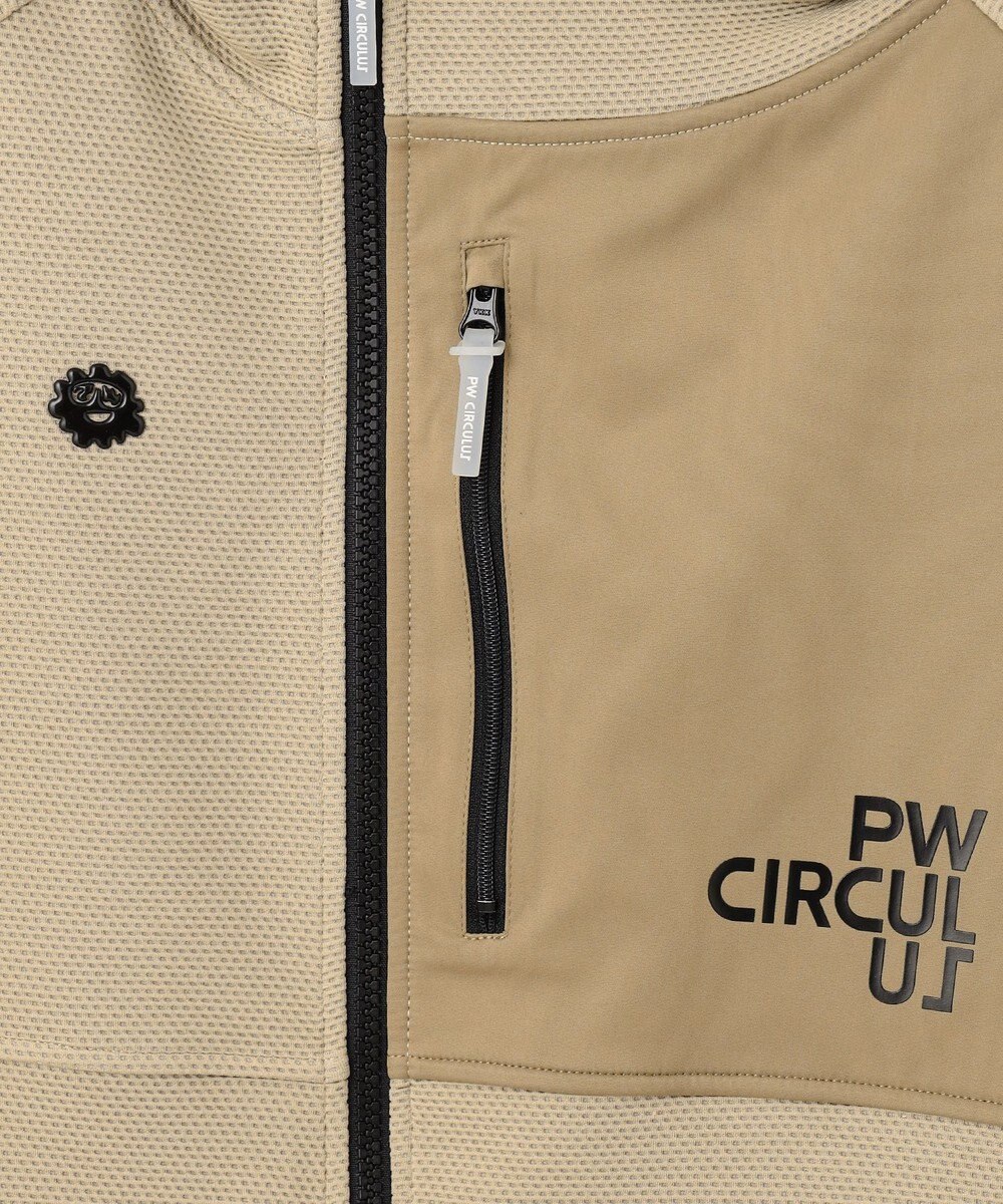 PW CIRCULUS 【MEN】DIMPLE  ジップアップ フーディ 