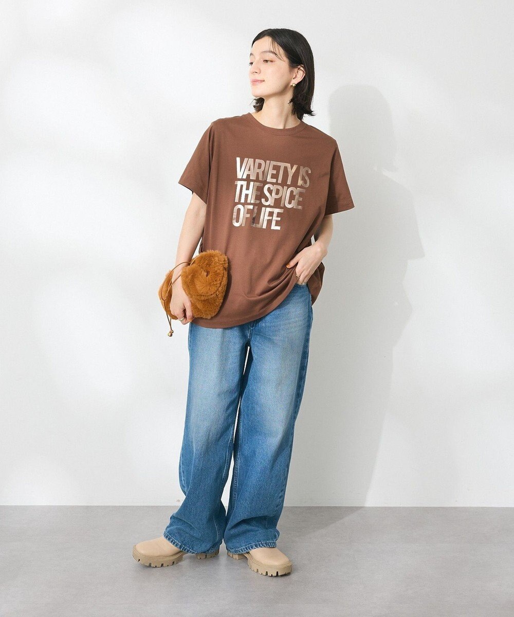 CRAFT STANDARD BOUTIQUE アソートロゴプリント半袖プルオーバー 