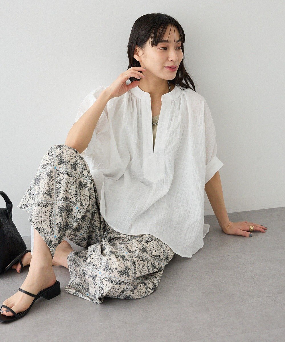 CRAFT STANDARD BOUTIQUE プリントイージーパンツ 