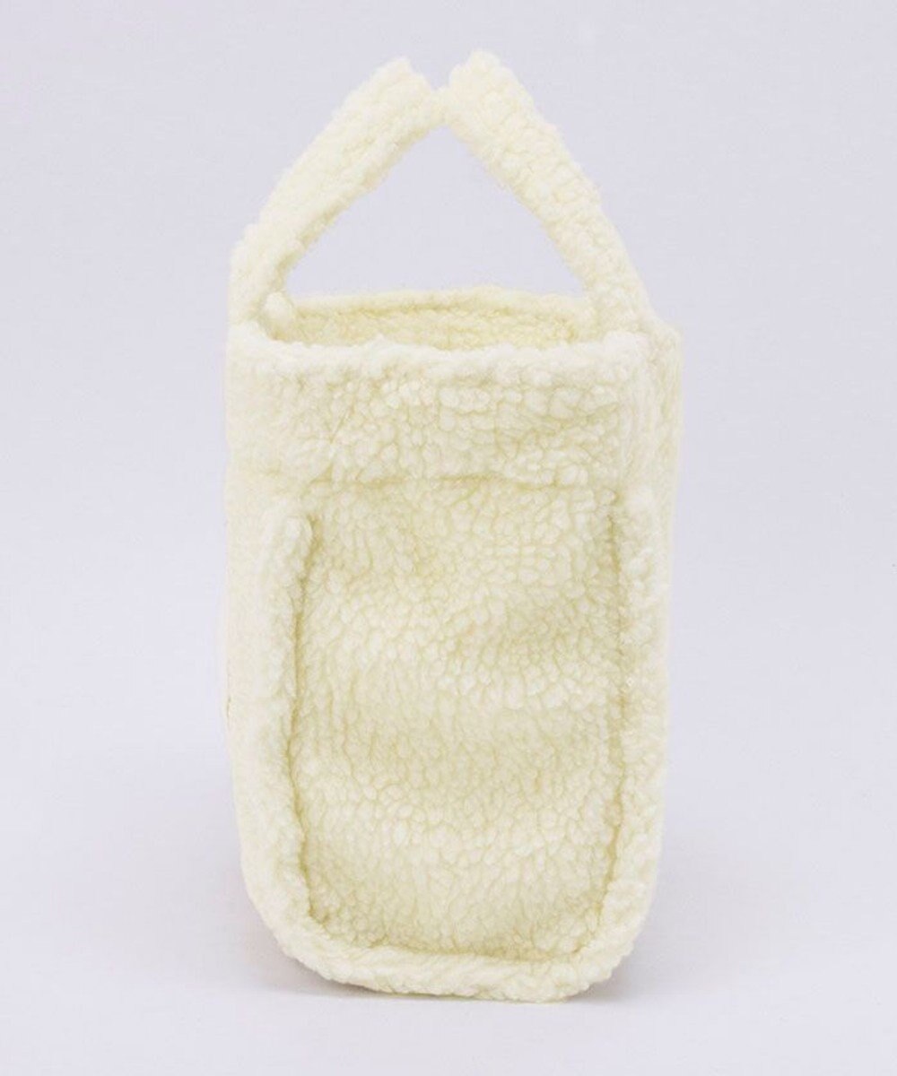 LeSportsac SMALL TWO WAY DENIM TOTE/ホワイトデニム/クリームシェルパ 