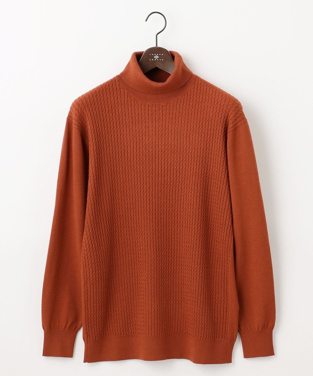 JOSEPH ABBOUD 【キングサイズ・洗える/チクチクしない/3シーズン対応】SNOWY タートルネック ニット 