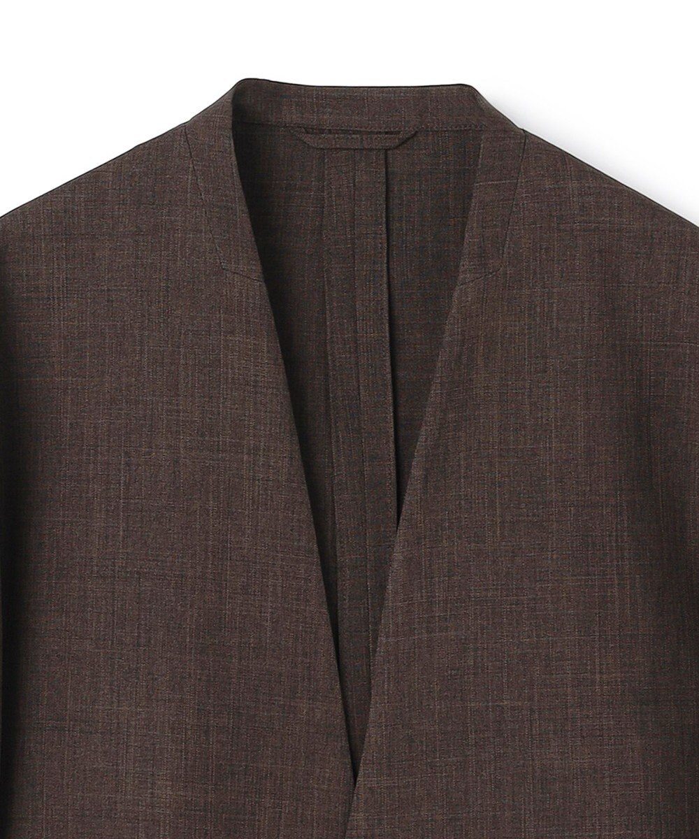 UNFILO MENS ウーリーノ ノーカラージャケット 