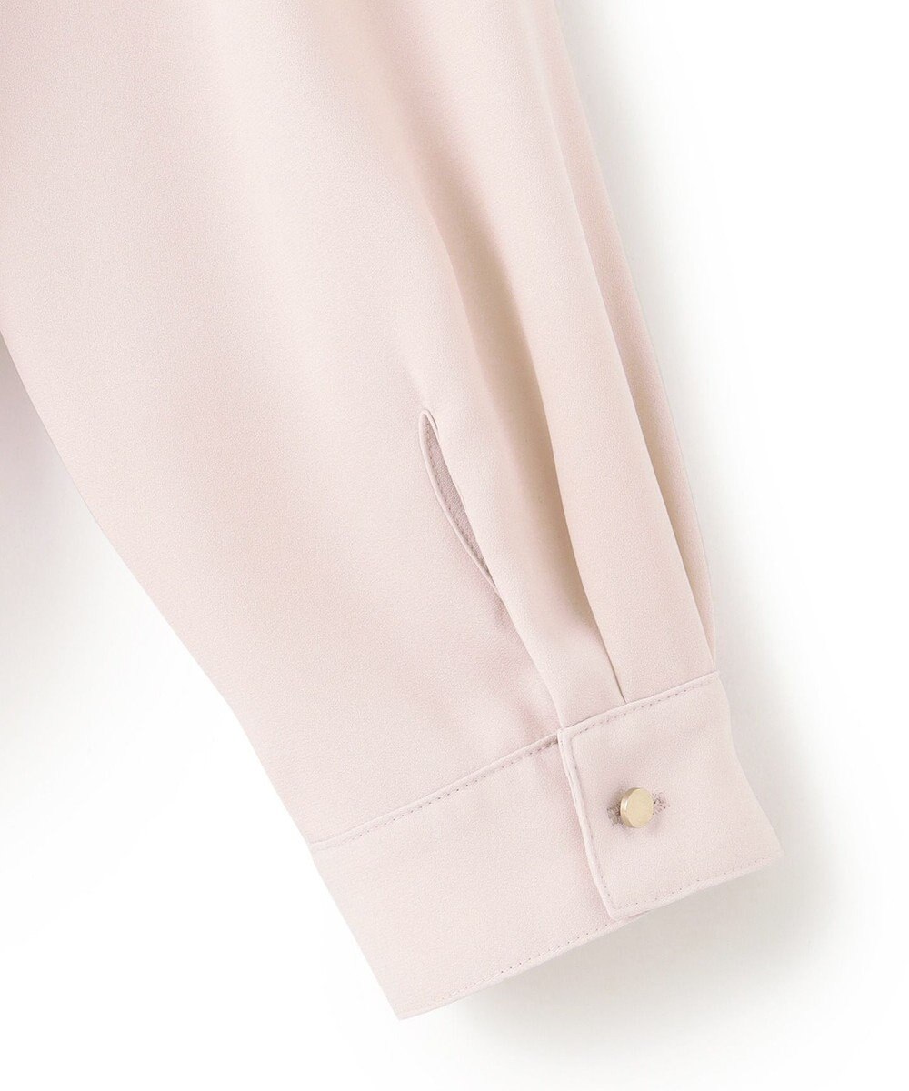 23区 【洗える】バックサテンアムンゼン ブラウス 