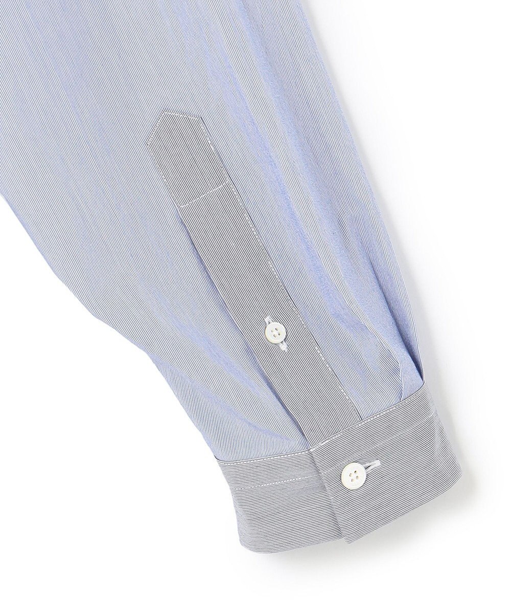 JOSEPH HOMME コットンナイロンブロック　シャツ 