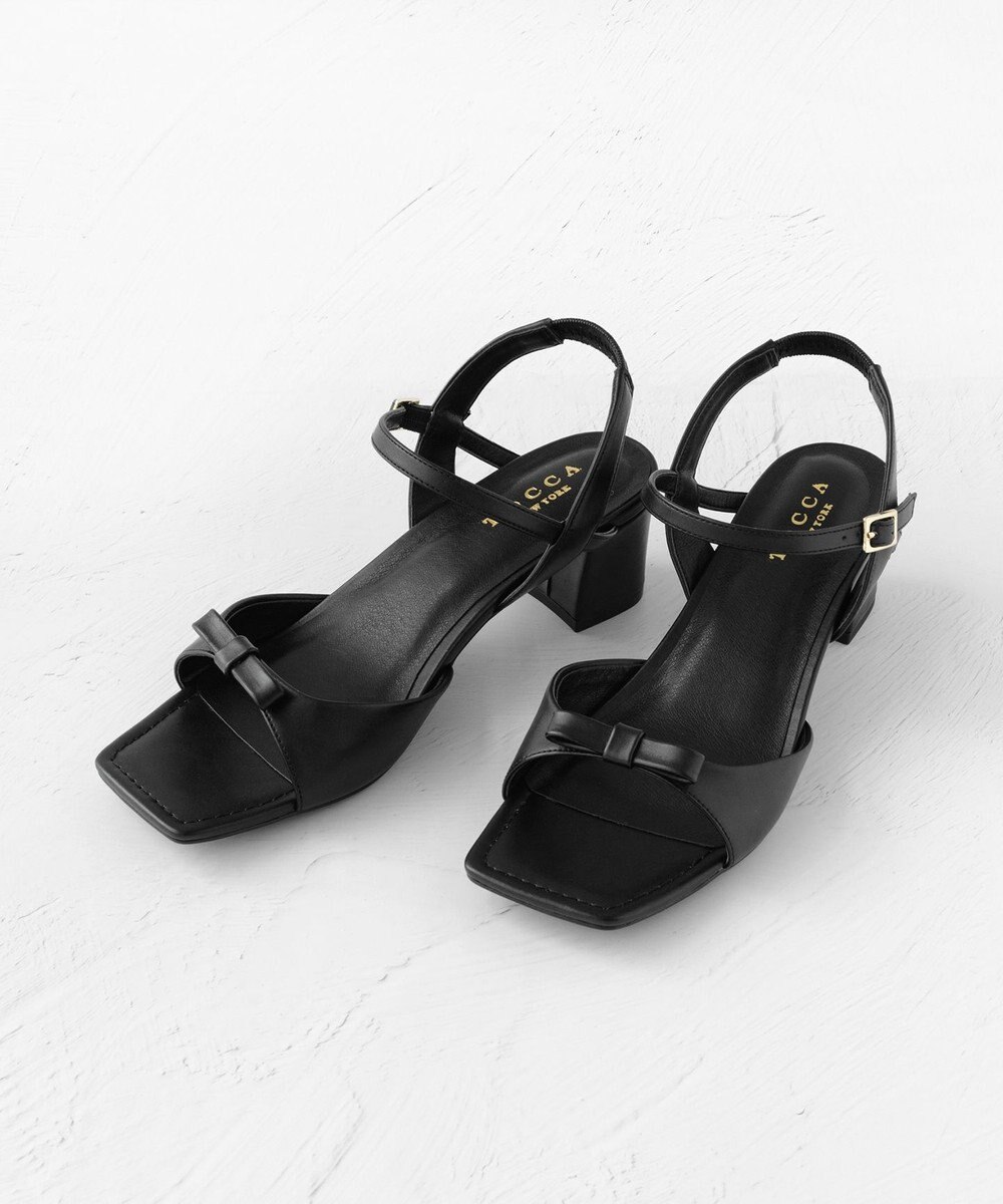 TOCCA 【大人百花掲載】TINY RIBBON SANDALS サンダル 