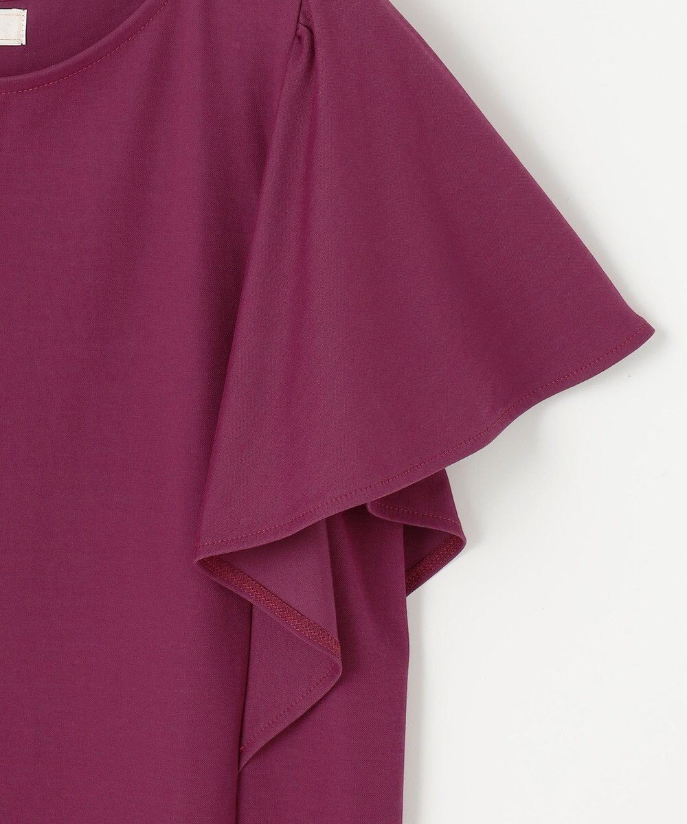 ANY SIS 【洗える】フリルスリーブ カットソー 