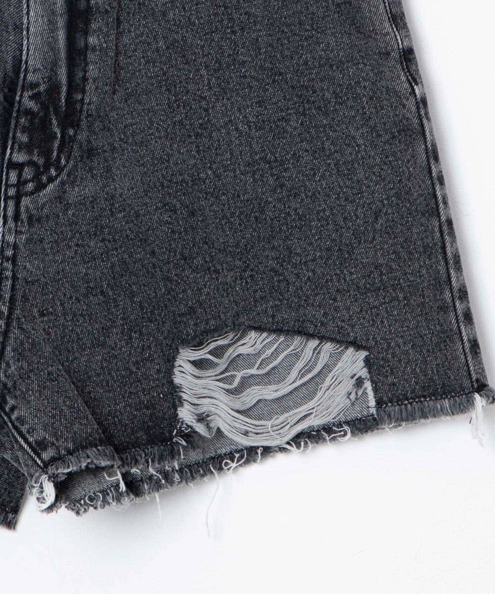 WEGO ダメージデニムショートパンツ 