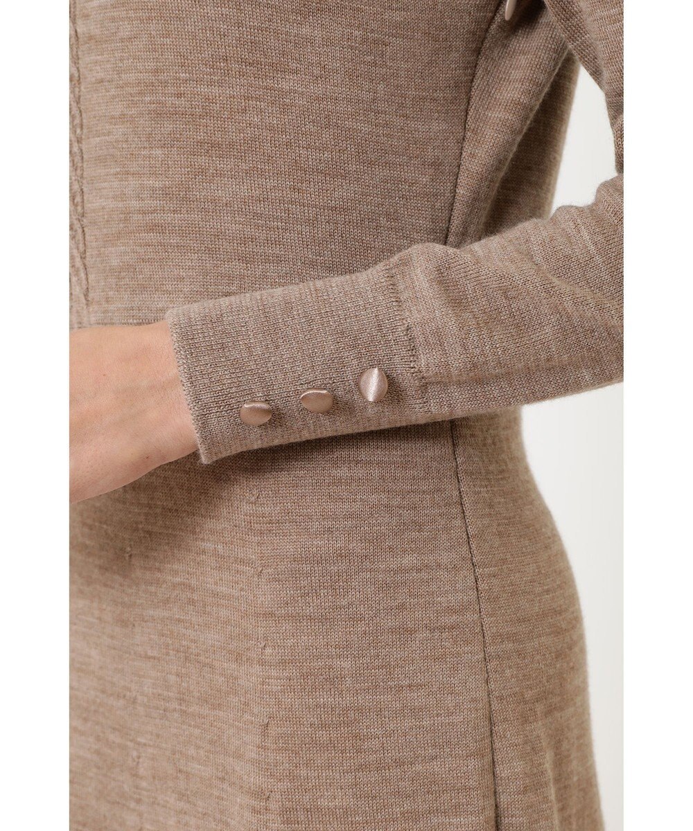 DAKS メリノウールニットワンピース 