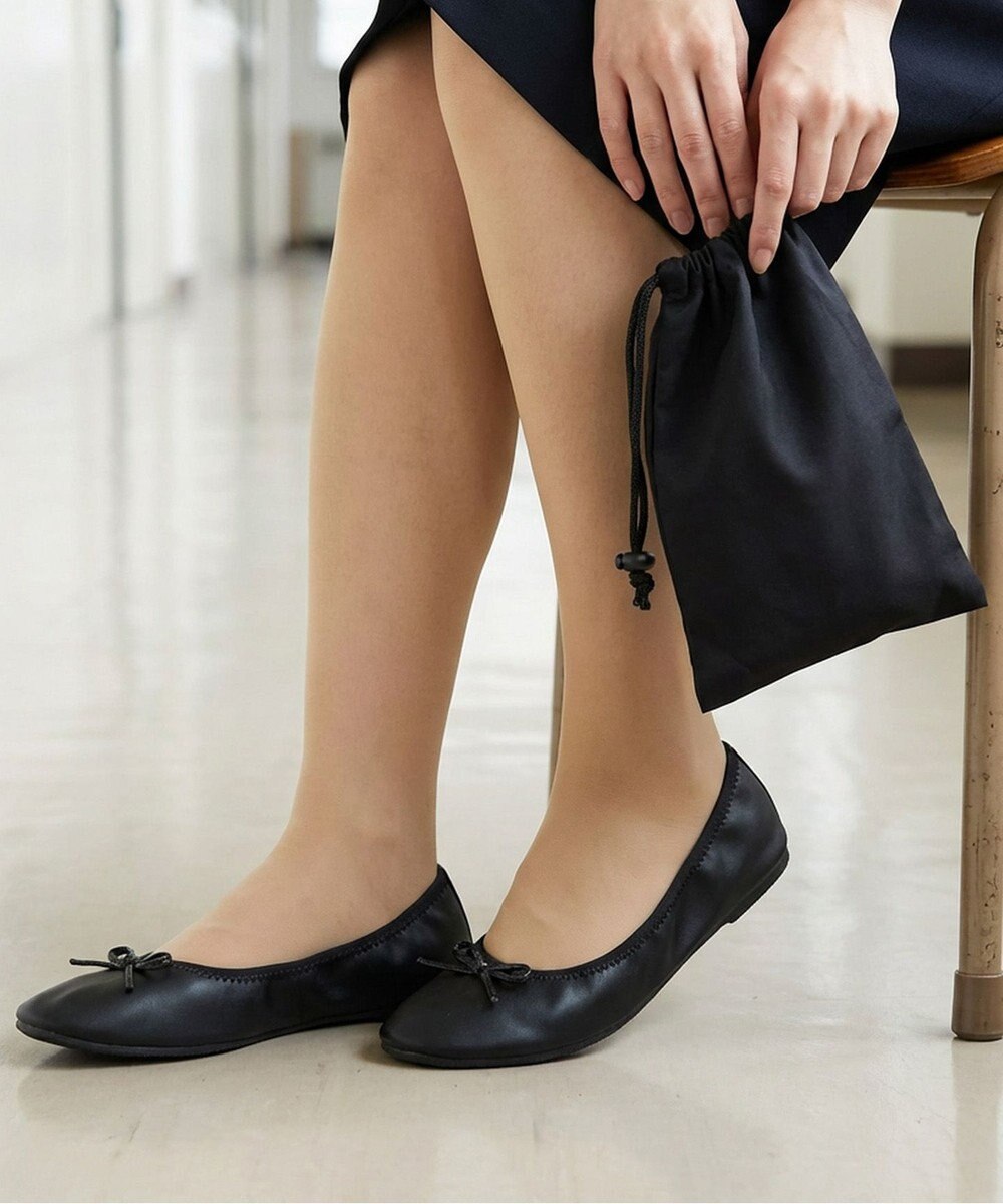 ANY SIS 【巾着付】折りたたみ スリッパ 