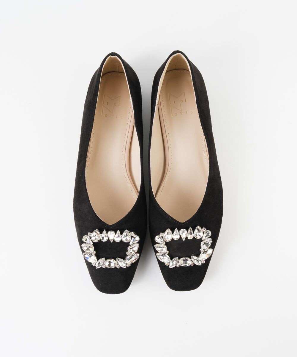 BONTRE 【MIONOTIS/ミオノティス】ビジューバックルパンプス/717B 