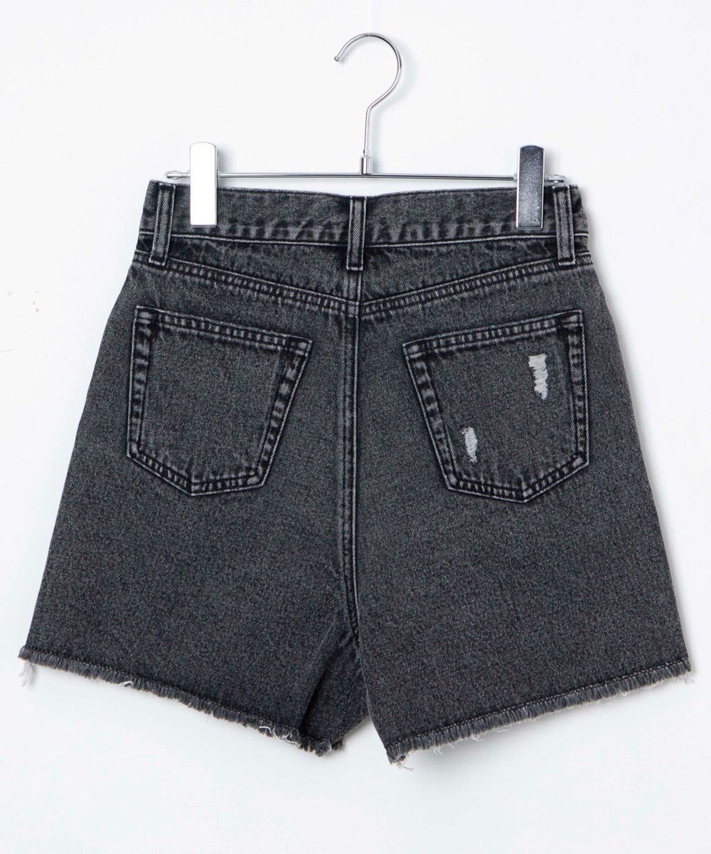 WEGO ダメージデニムショートパンツ 