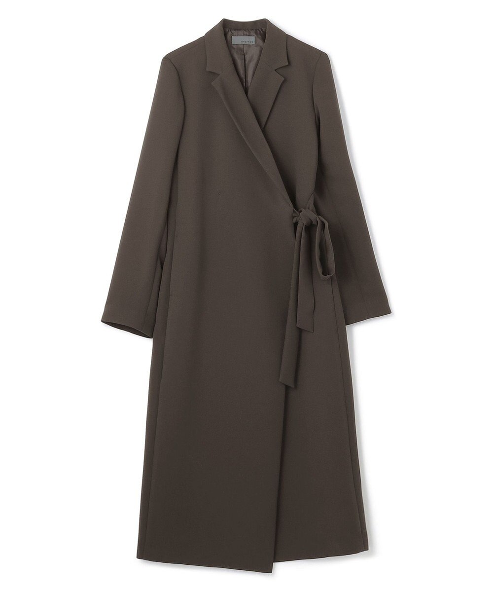 uncrave 【防しわ・洗濯機洗い可】ウォッシャブル ダブルクロス ワンピースコート（uncrave STANDARD） 