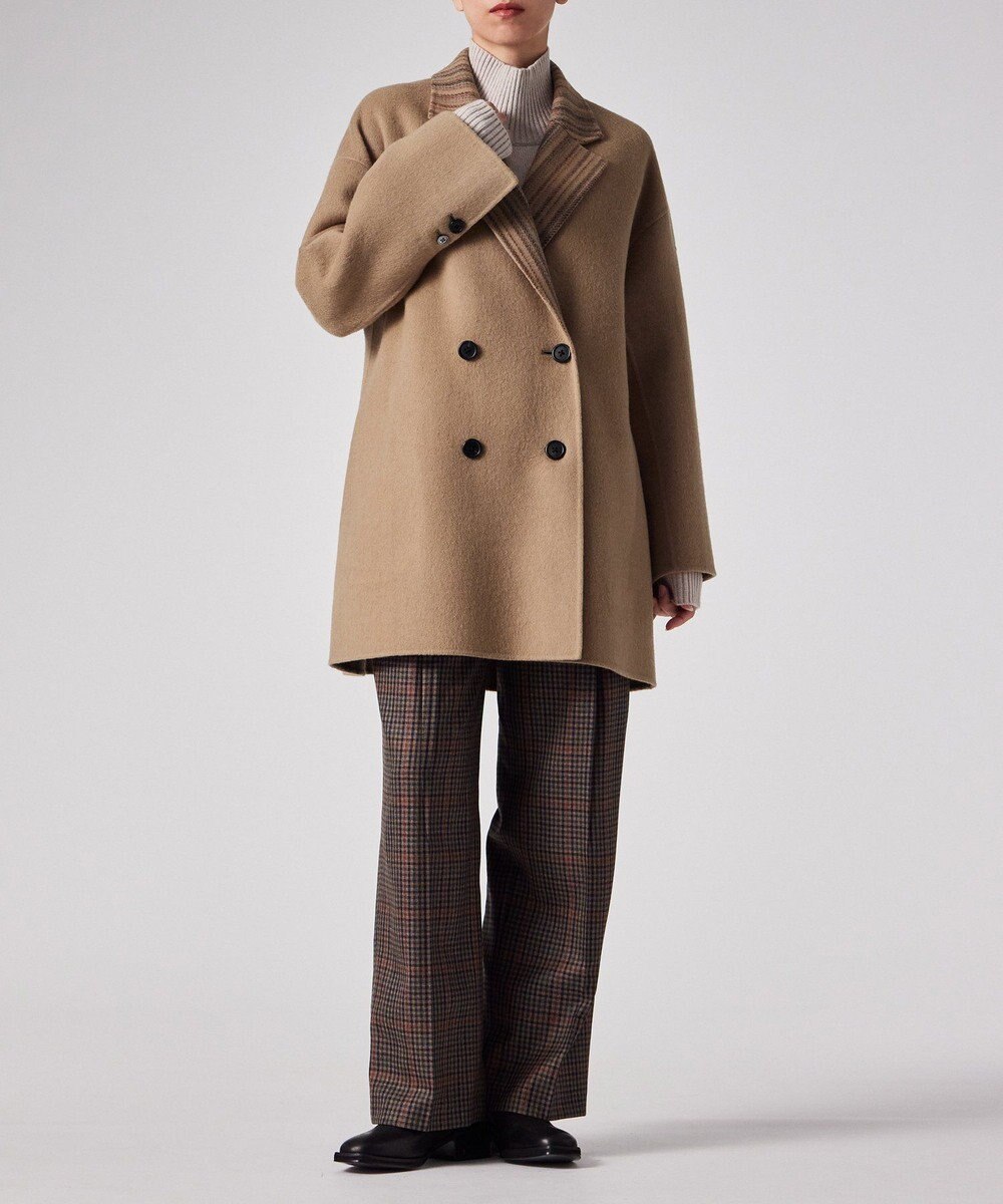 Paul Smith シグネチャーストライプ ダブルフェイス コート 