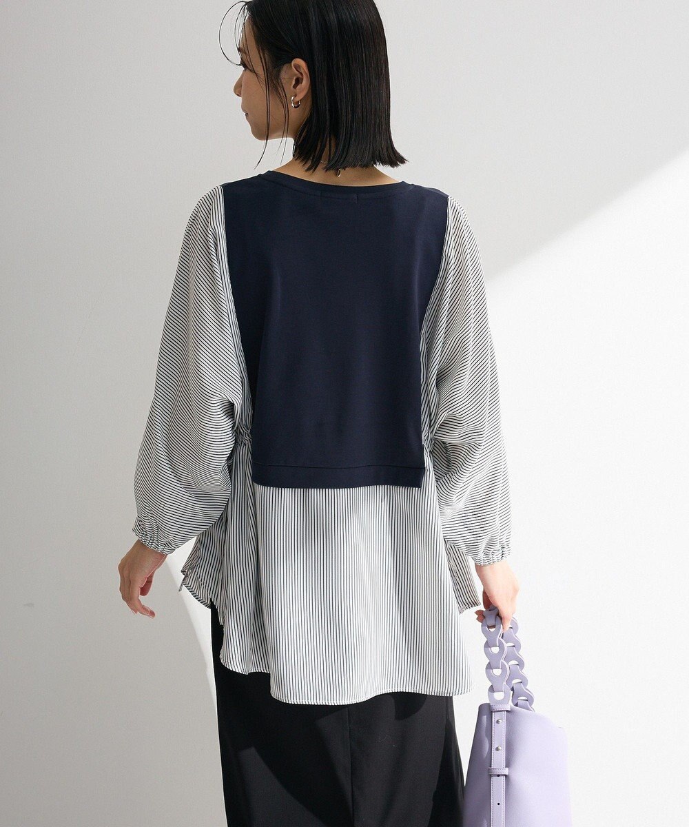 Green Parks 脇リボンドッキングチュニック 