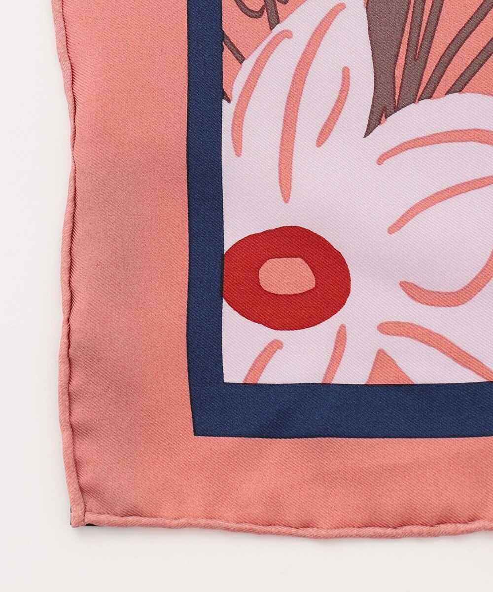 23区 manipuri ボタニックガーデン柄 スカーフ 